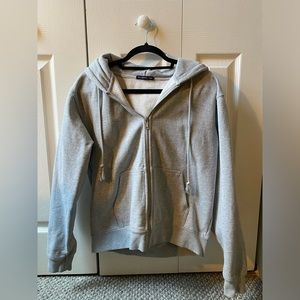 Brandy Melville zip-up hoodie